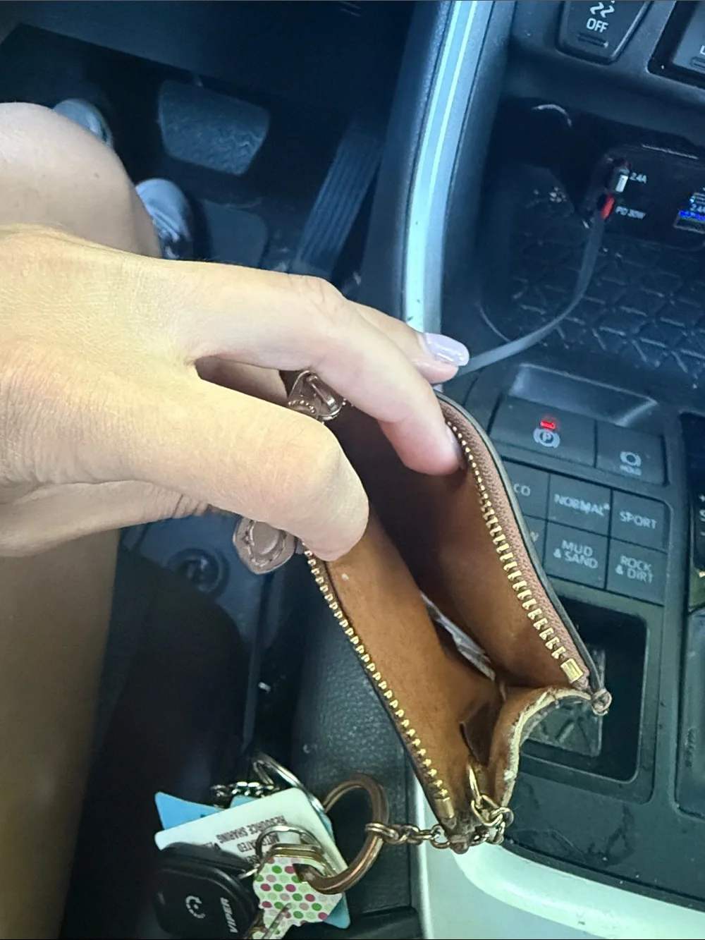Coach compact card